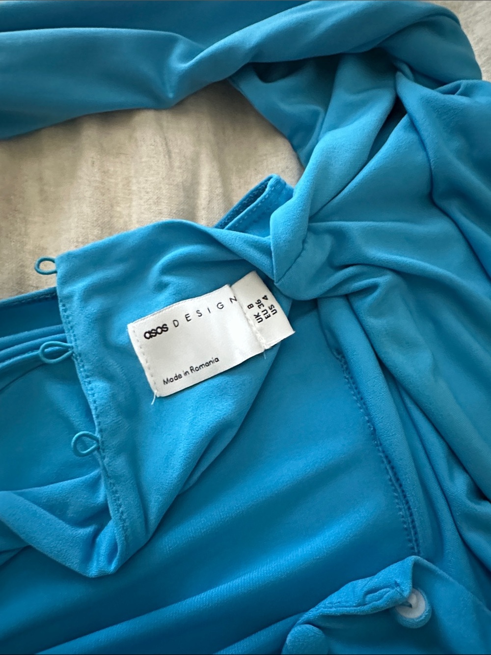 asos turquoise dress - Picture 3 of 5